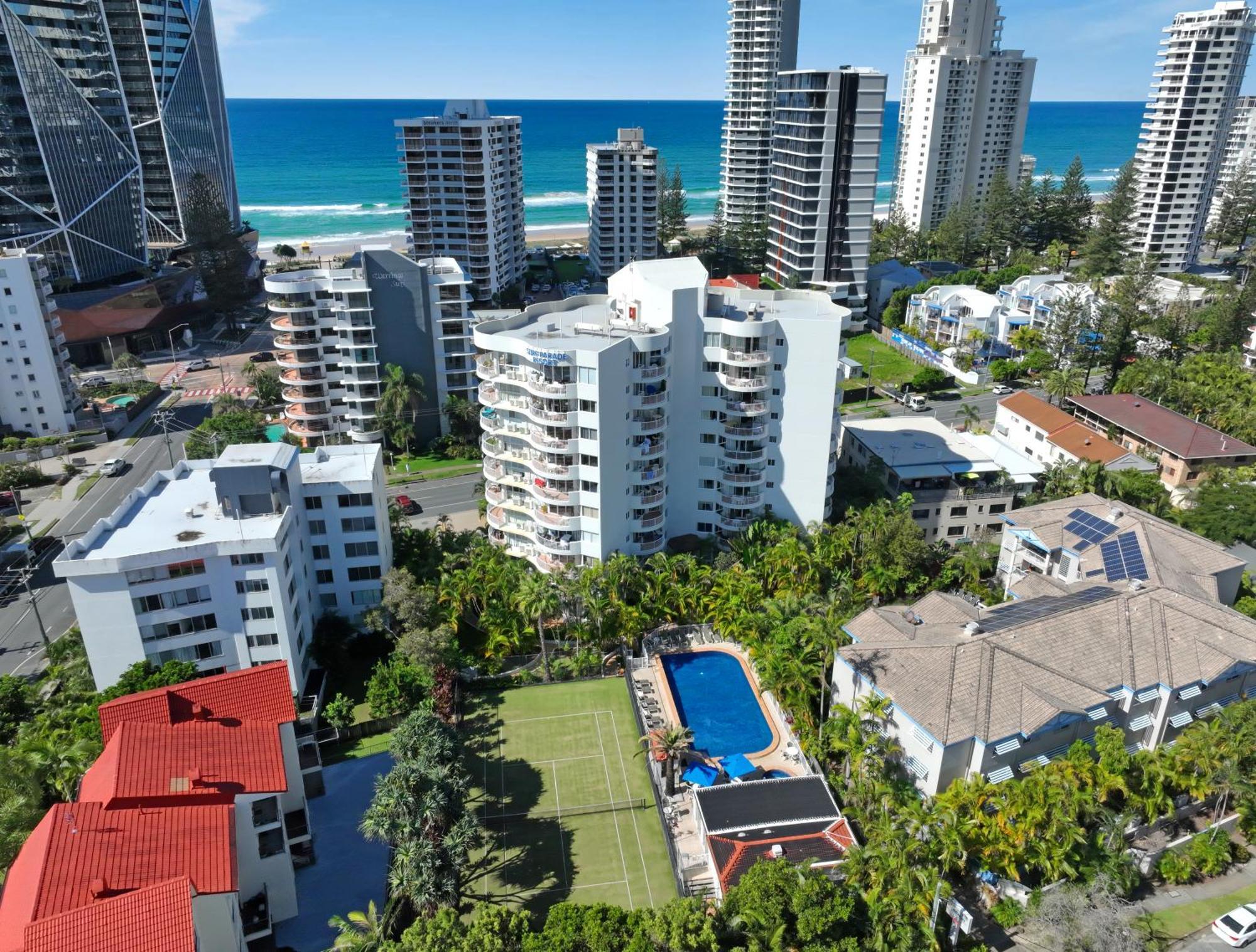 Surf Parade Resort Gold Coast Exterior foto